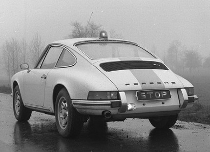 El Porsche 911 de la policía francesa de los años 70