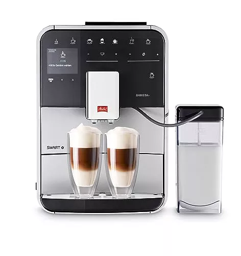Melitta Barista T Smart F830-101, Cafetera Superautomática con Molinillo Silencioso
