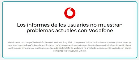 Vodafone Downdetector