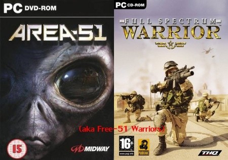 'Area 51' y 'Full Spectrum Warrior', ahora gratuitos