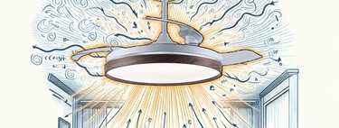 He comprado un ventilador de techo "tonto" y ahora lo controlo con el móvil. Ni la radiofrecuencia ha sido un problema