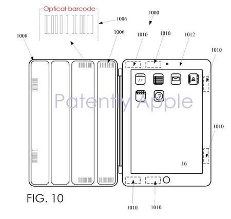 Patente Apple Carga Smart Cover