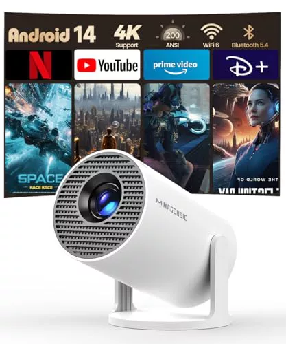 Proyector Portátil Magcubic con Android 14
