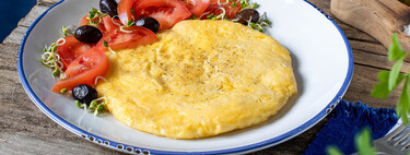 No es el queso que mejor funde, pero sí el mejor para hacer una tortilla francesa con queso y el resultado lo corrobora 