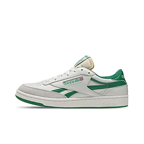 Reebok Club C Revenge Vintage, Zapatillas Hombre, Chalk/Paperwhite/Glen Green, 40 EU