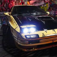 Estos coches no son dibujos ni maquetas, son las obras rodantes de un artista del grafiti amante del manga