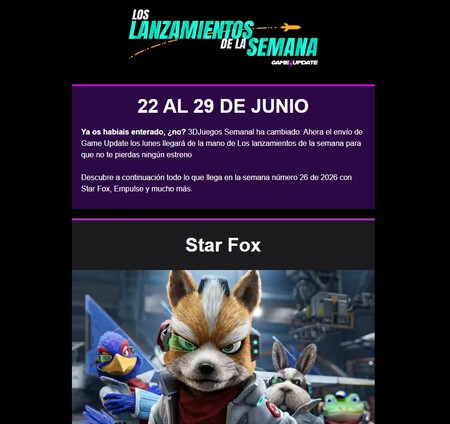 Lanzamientos De La Semana