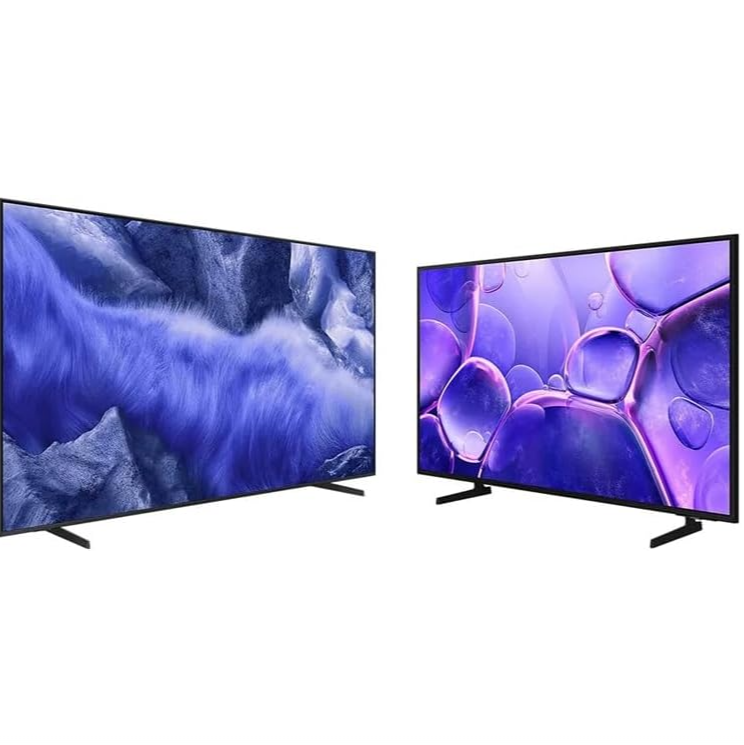 Samsung Combo Vision AI TV 65" QLED 4K QEF1 2025 + Samsung Smart TV 43" Crystal UHD 4K U8100F 2025