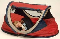 Travelcot Peuter: cuna de viaje-tienda para niños aventureros