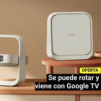 Aunque lo puedes guardar en tu estantería, no es un libro: se trata de un proyector rebajado con Google TV 