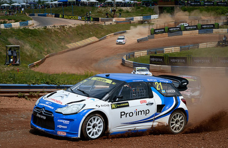 Timmy Hansen demuestra en Hungría que de casta le viene al galgo