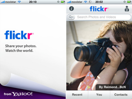 Flickr lanza su aplicación para iPhone