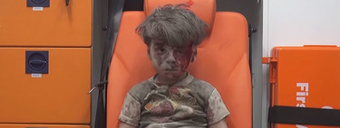 La foto que está conmocionando al mundo: la de un niño sirio de 5 años tras un bombardeo aéreo