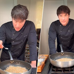 Jordi Cruz, chef: "Para corregir la acidez del sofrito no echo azúcar, le pongo 1 gramo de bicarbonato por cada medio kilo de sofrito"