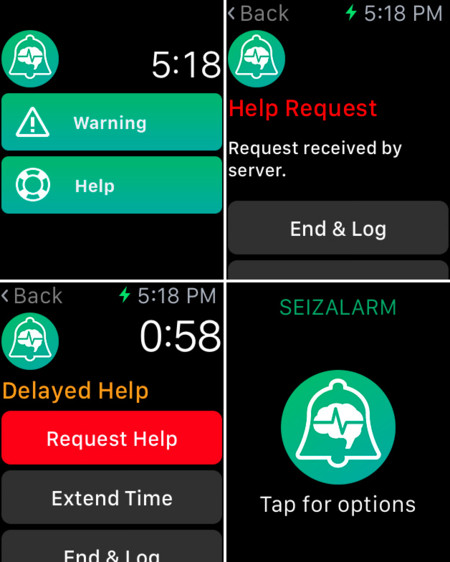Seizalarm Apple Watch