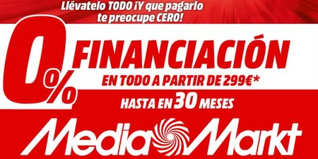 Esta semana, financiación al 0% en los productos en oferta del folleto de Mediamarkt