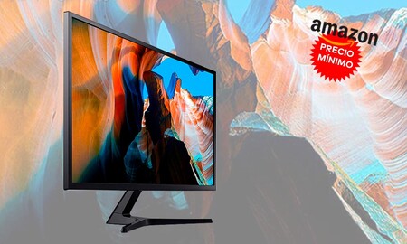 ¿Un monitor 4K de 32 pulgadas por menos de 300 euros? Amazon tiene el Samsung LU32J590UQU por 279,99 euros y a precio mínimo