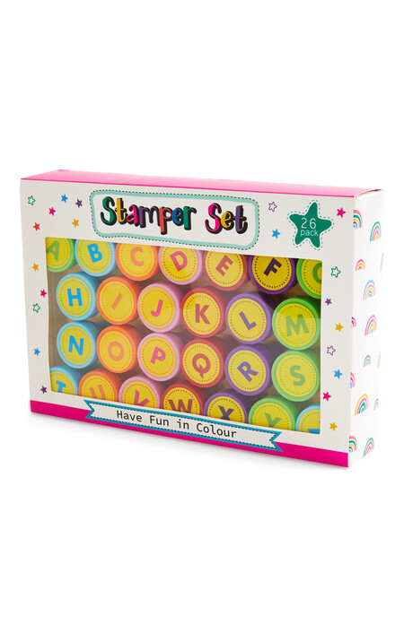 Alphabet Stamper Set 26 Pack Gbp3 Eur3 50