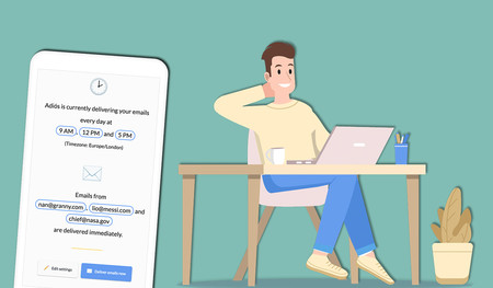 'Adiós': evita distracciones recibiendo tus correos de Gmail tres veces al día