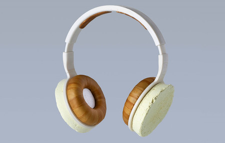 Estos auriculares son cuando menos curiosos: han sido creados a base de hongos y microbios, pero aún están en fase de prototipo