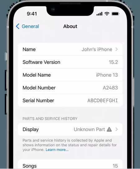 Iphone Pieza No Compatible
