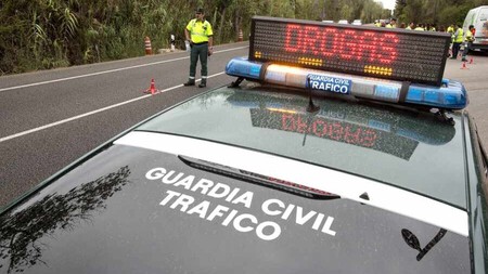 Control de drogas de tráfico Guardia Civil