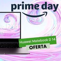 El Prime Day nos deja a su precio más bajo hasta la fecha un portátil ligero y de gama media como el Huawei MateBook D14: lo tenemos por sólo 499,99 euros