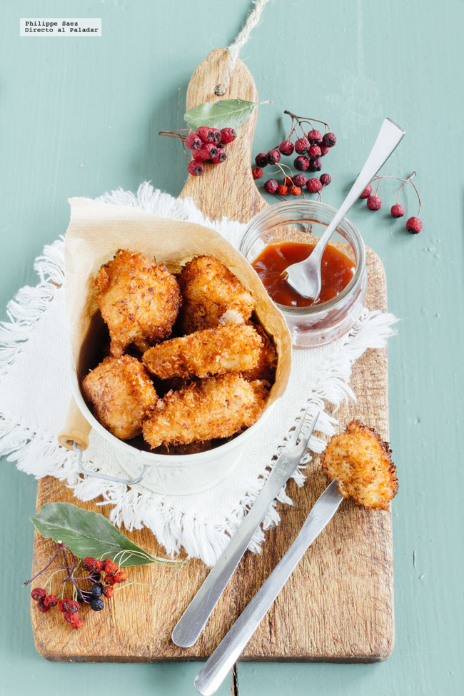 Ensalada de hongos Portobello al Grill, bocaditos crujientes de pollo y coco y mucho más en