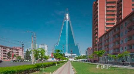 Entramos en Pyongyang, el time-lapse de la capital de Corea del Norte