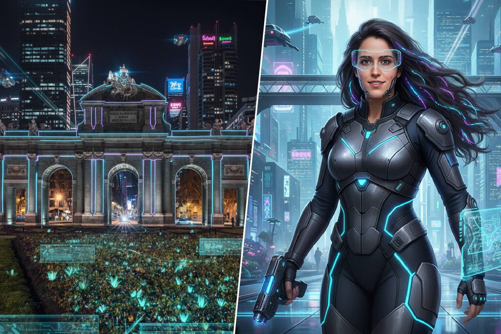 Me he marcado un 'Regreso al futuro' con Nano Banana: así he convertido mis fotos en escenarios futuristas 