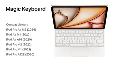 iPad Air M2と互換性のあるキーボード