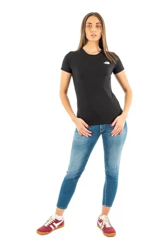 THE NORTH FACE NF0A87NHJK3 W Simple Dome Slim tee T-Shirt Mujer