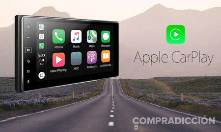 Actualiza tu coche con CarPlay con estas 7 pantallas multimedia: GPS, aviso de radares, manos libres o Spotify por menos de 600 euros