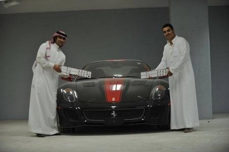 Dhiaa Al-Essa con su Ferrari 599 GTO