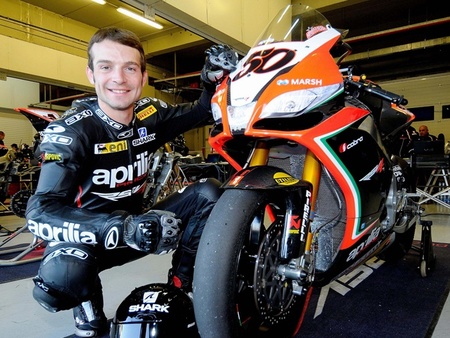 Sylvain Guintoli confirmado piloto oficial Aprilia para el 2013