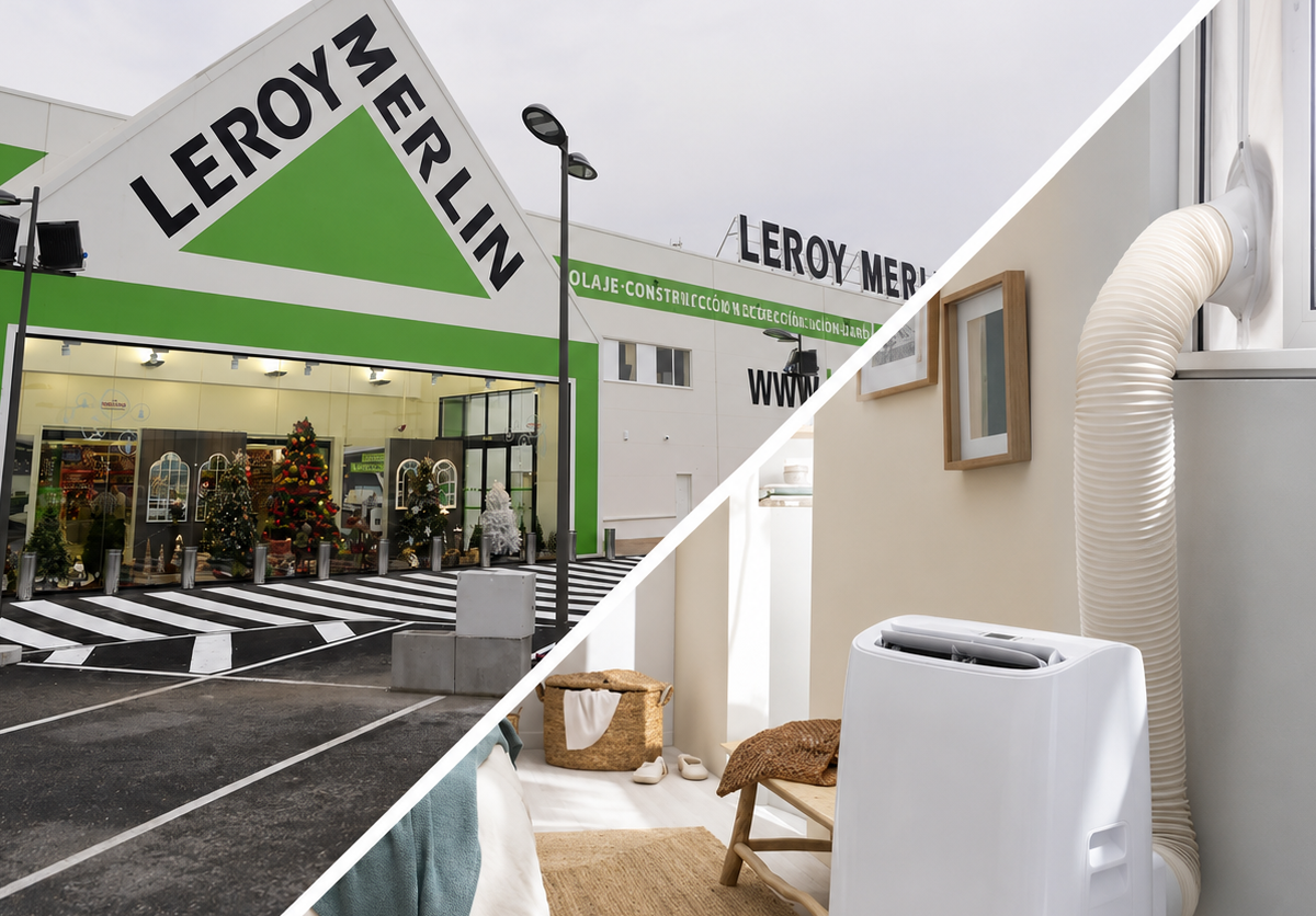 La rebaja de Leroy Merlin que está salvando el verano: este aire acondicionado portátil sin obras que sirve todo el año