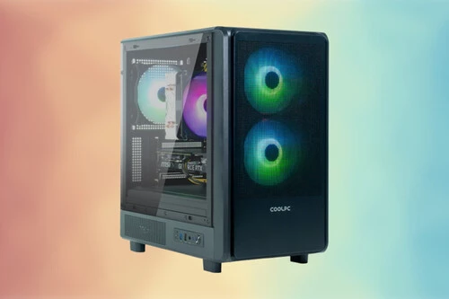 COOLPC Gamer V - Ryzen 5 5500 / GeForce RTX 5060 Ti 16Gb / 32GB DDR4 3200Mhz / NVMe 1Tb
