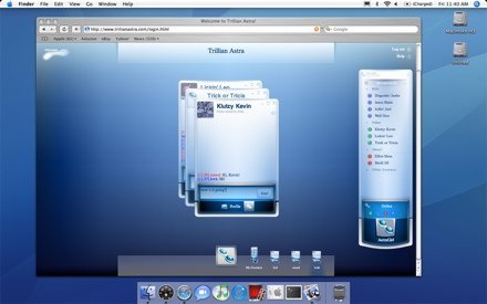 Trillian prepara un cliente IM online con acceso al ordenador