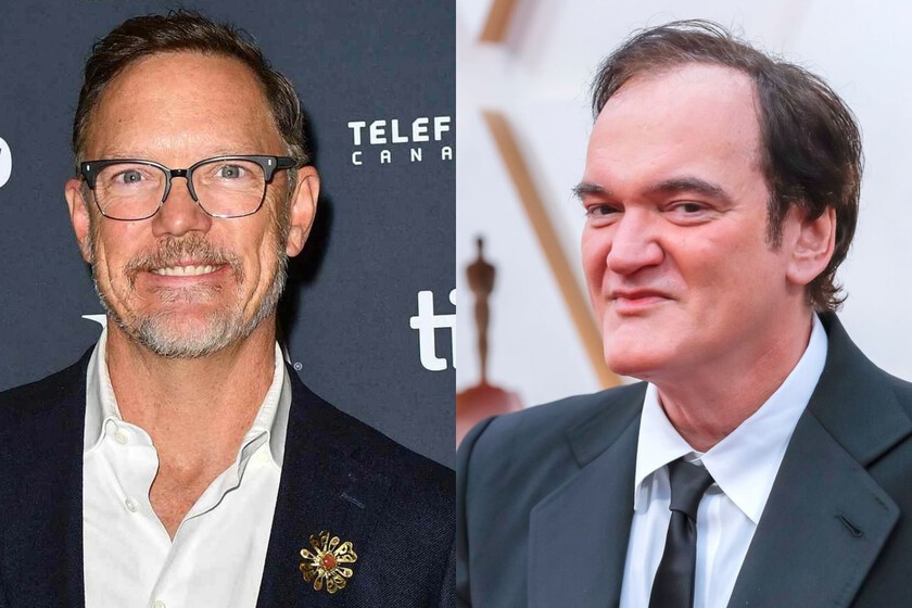 Matthew Lillard y Quentin Tarantino