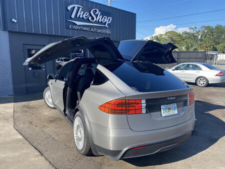 Tesla Model X Conversion Delorean Dmc 125