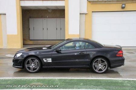 Mercedes SL 63 AMG, toma de contacto en el Circuito Monteblanco