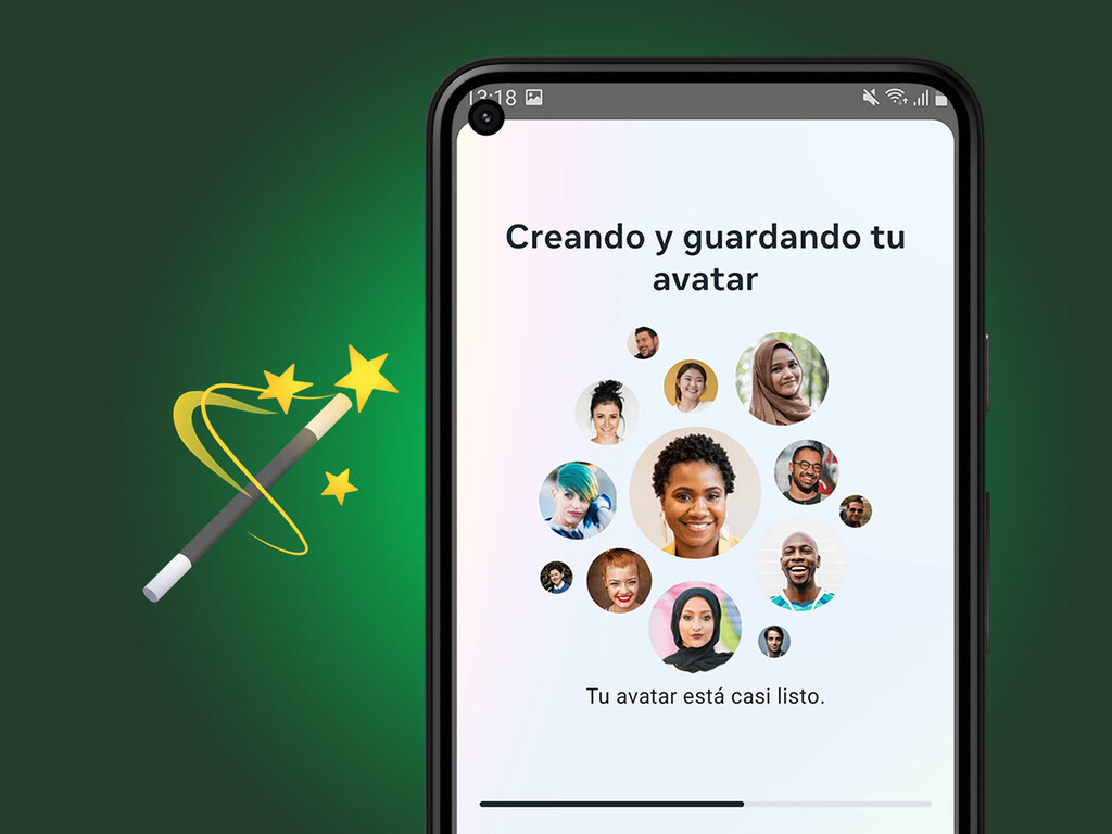 La magia llega a los avatares de WhatsApp: se crean solos con un selfie 