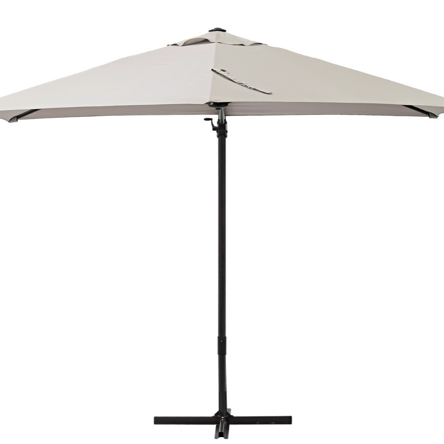 Parasol hexagonal de aluminio NATERIAL