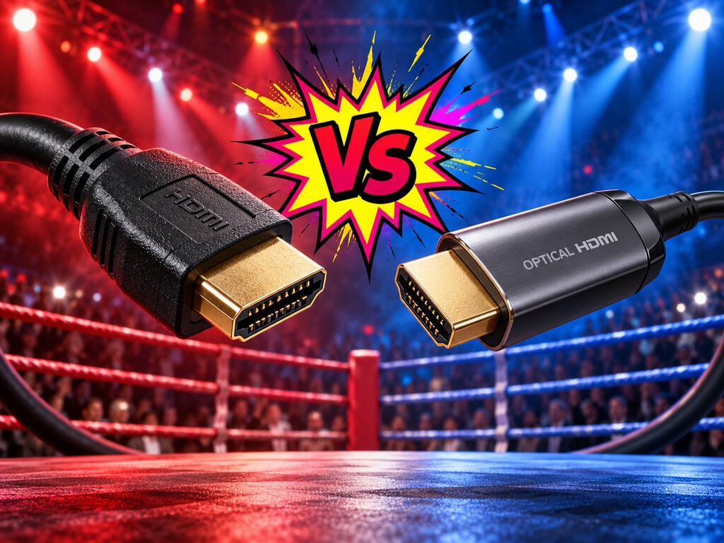 No todos los cables HDMI son de cobre: cuándo merece la pena dar el salto a la fibra óptica