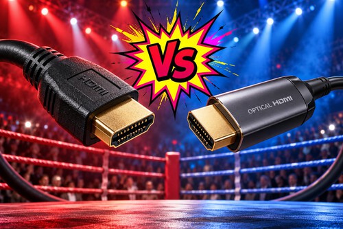 No todos los cables HDMI son de cobre: cuándo merece la pena dar el salto a la fibra óptica