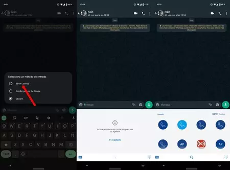 Bizum Whatsapp を送信する