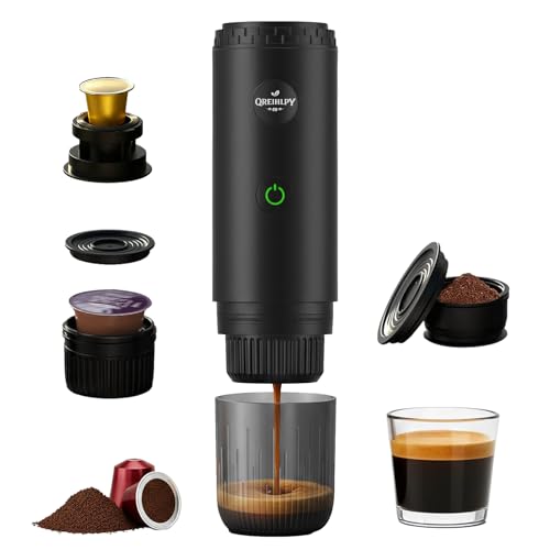 QREIHLPY Cafetera Espresso Portátil 20 Bares