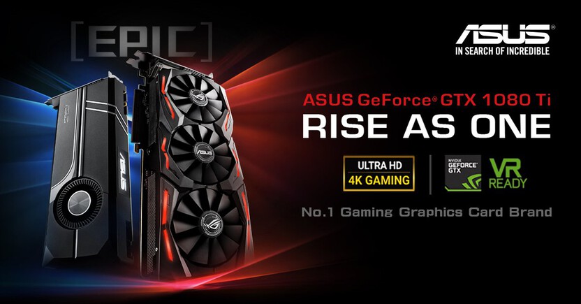 Estas son las primeras Nvidia GeForce GTX 1080 Ti de ASUS