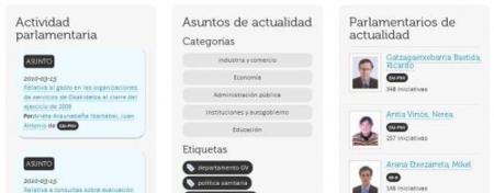 Parlio.org, la política vasca accesible