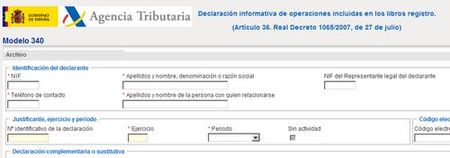Disponible el programa de ayuda para el modelo 340